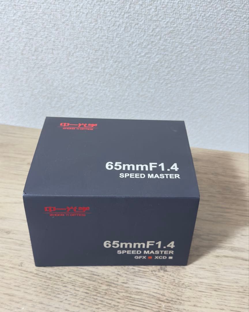 箱付属・保証書付 / 中一光学 Mitakon 65mm F1.4 GFX