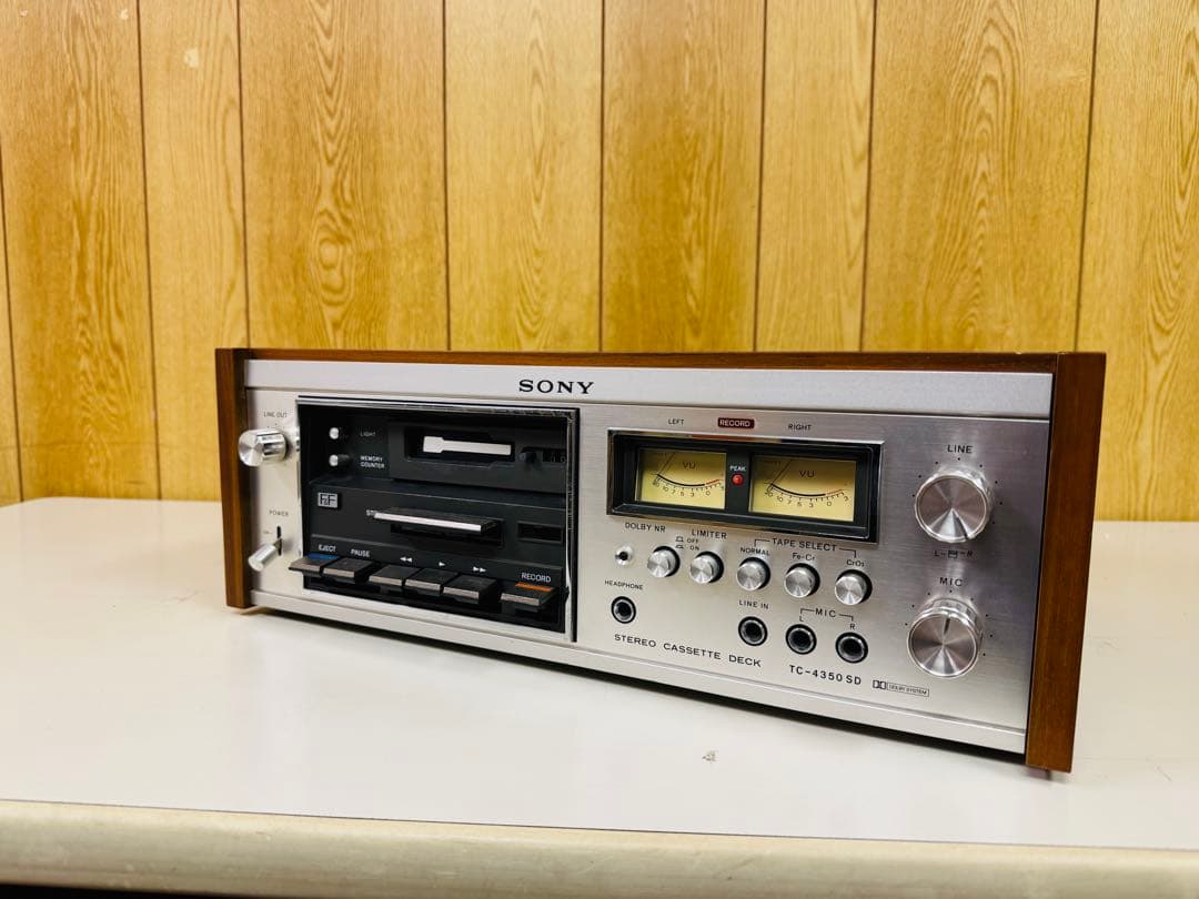 SONY TC-4350SD カセットデッキ ソニー