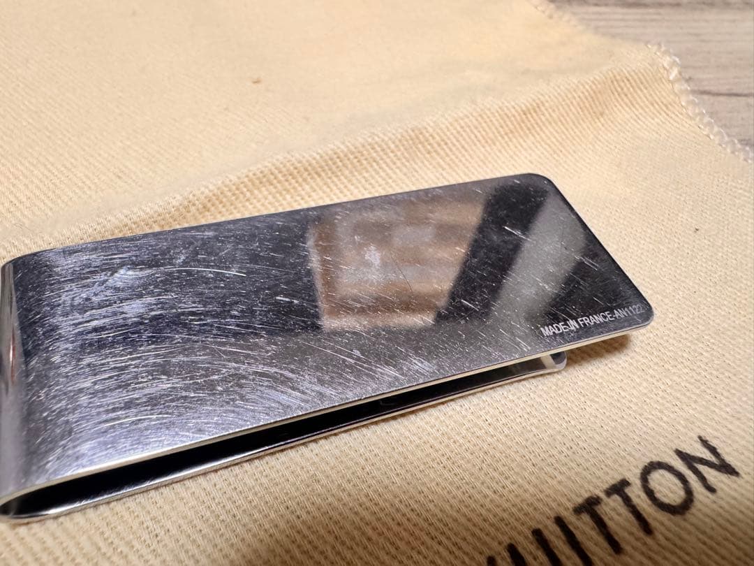 ルイヴィトン　マネークリップ　極美品
