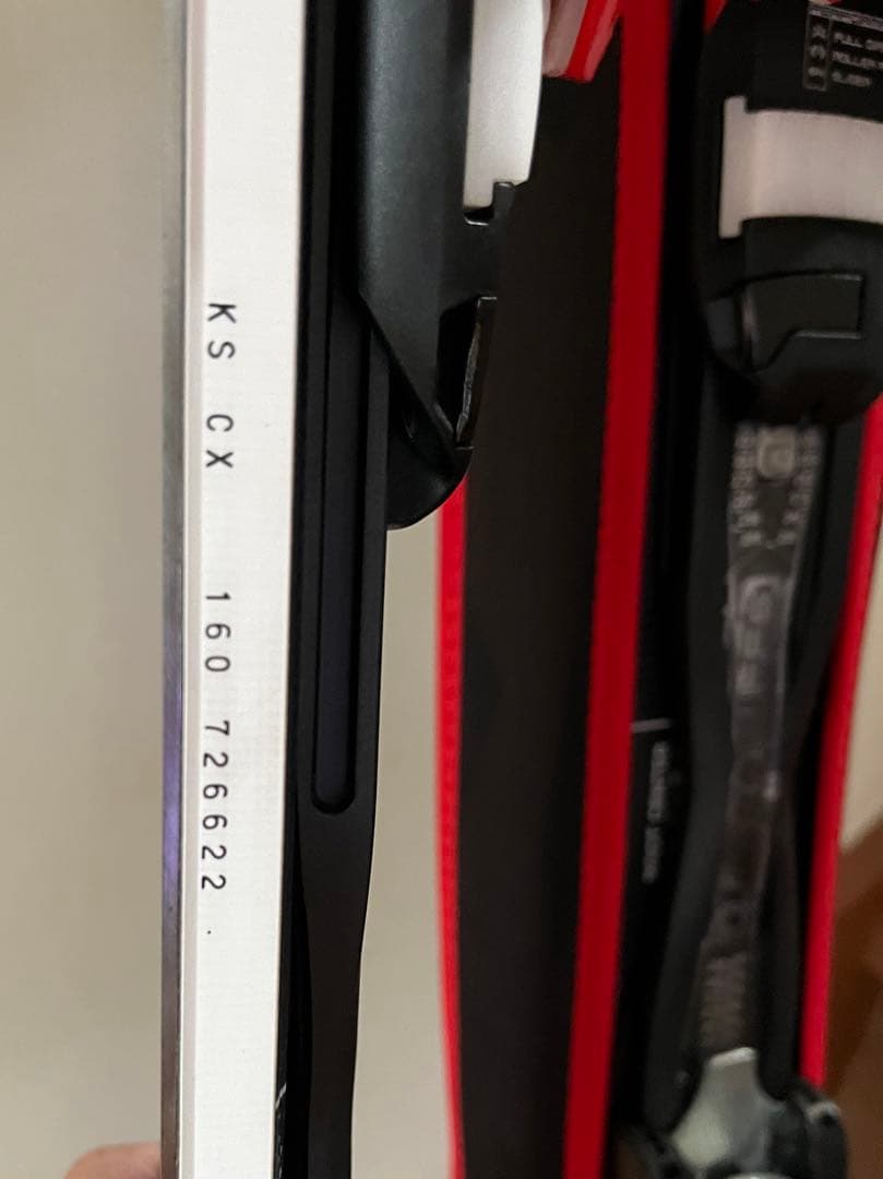 オガサカスキー KS CX 160cm ビンディング付き