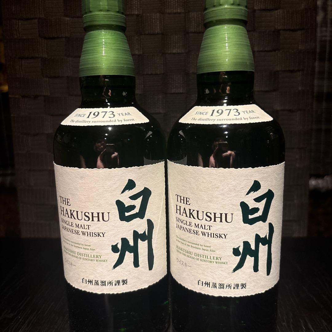 白州　シングルモルトウイスキー 700ml 2本セット