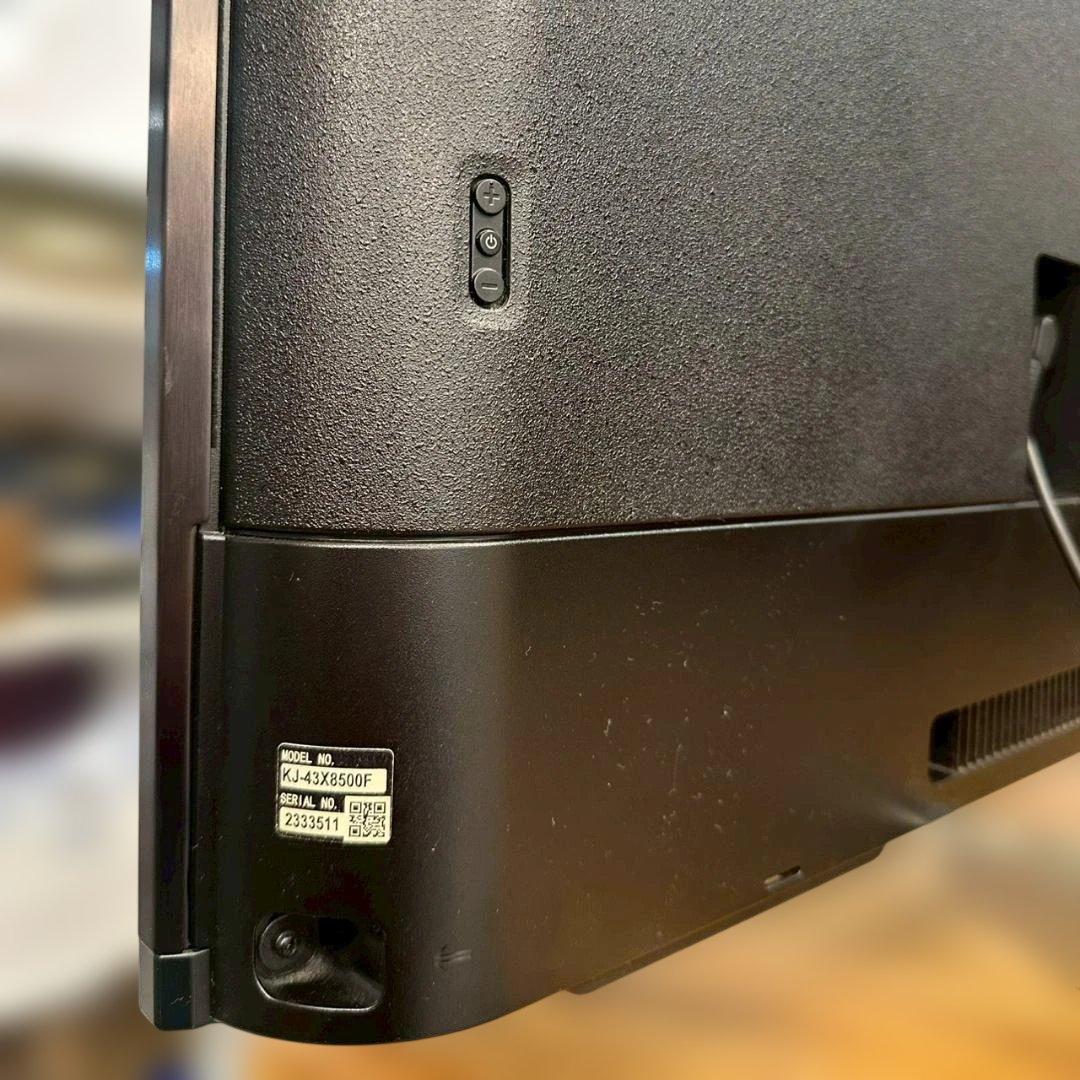 iΦ【美品】SONY 4K 液晶テレビ KJ-43X8500F 2018年製