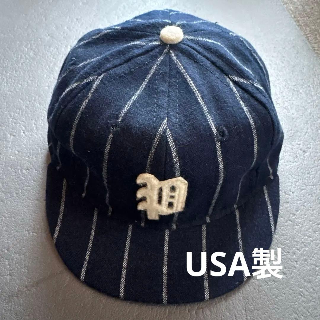 ebbets field flannelsキャップ made in USA