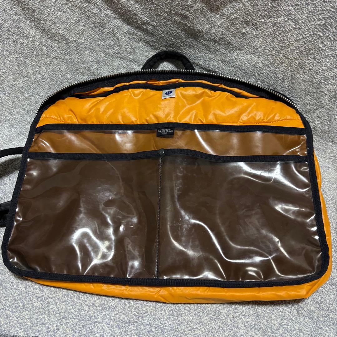 【美品】PORTER タンカー ブリーフケース 2way ブラック ナイロン