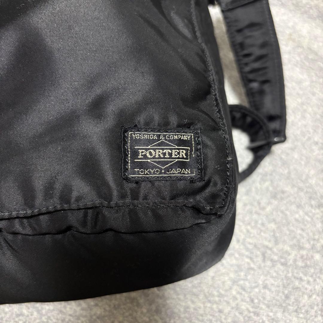 【美品】PORTER タンカー ブリーフケース 2way ブラック ナイロン