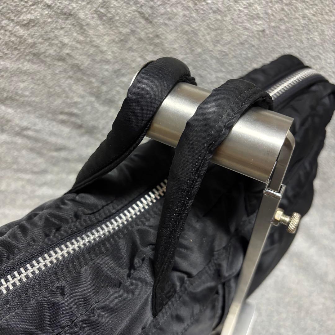 【美品】PORTER タンカー ブリーフケース 2way ブラック ナイロン