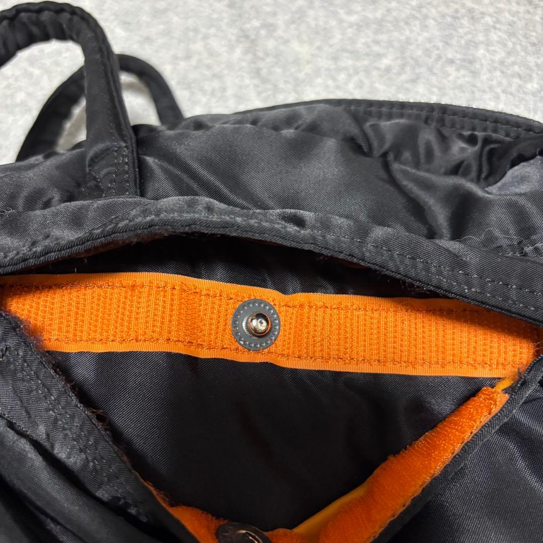 【美品】PORTER タンカー ブリーフケース 2way ブラック ナイロン