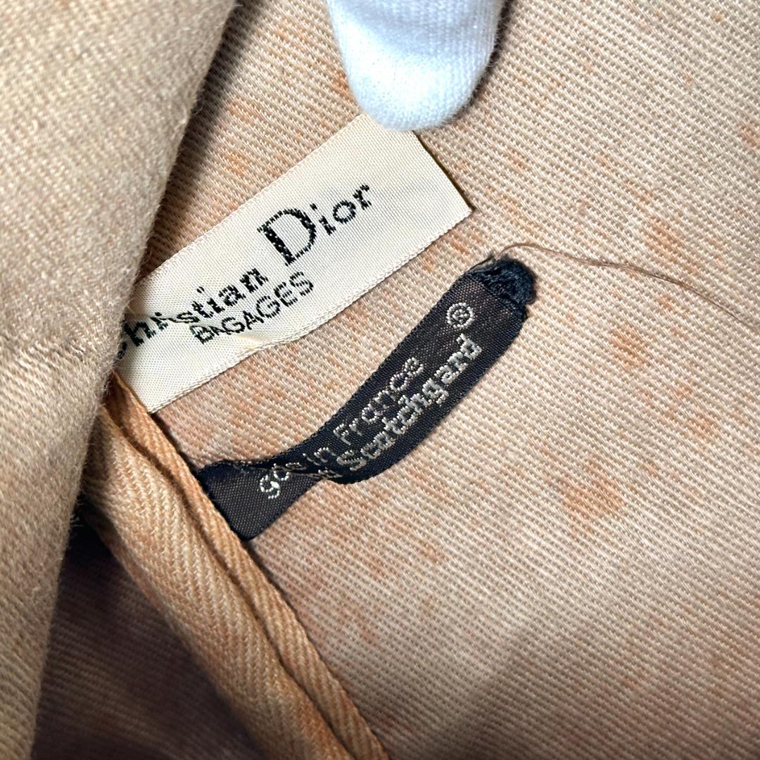 Christian Dior トロッター キャンバス ボストンバッグ ブラック