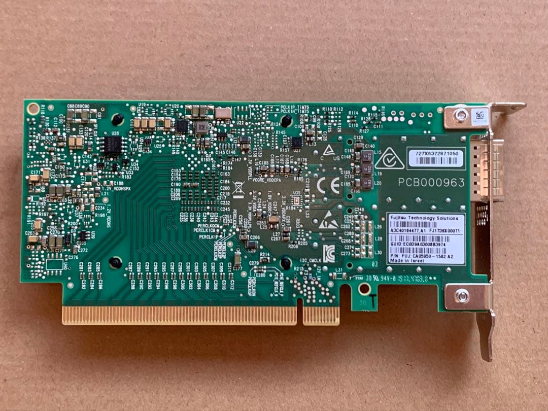 Fujitsu PCIe カード 5枚 + Xeon CPU 2基 セット