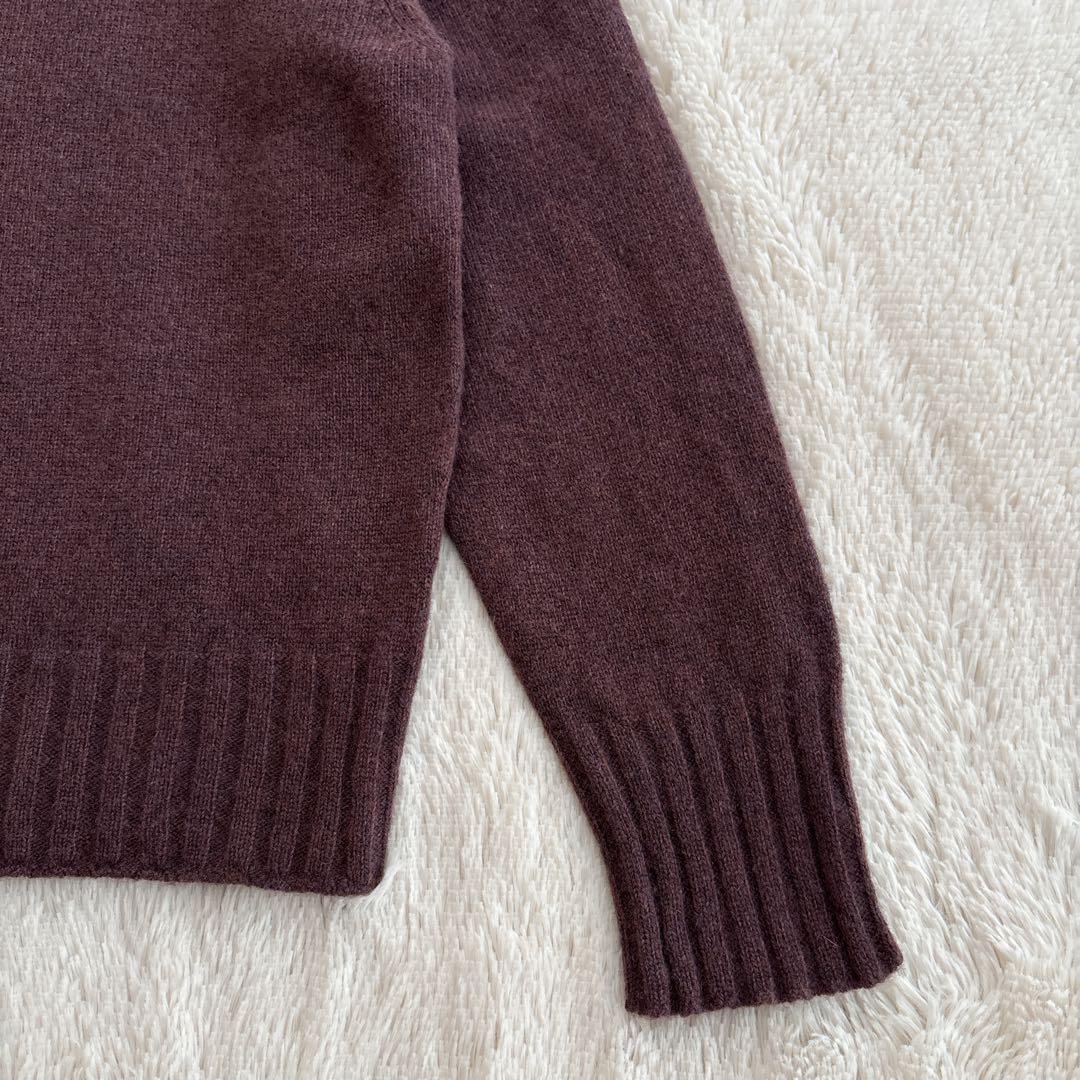 美品✨MARGARET HOWELL カシミヤ ウール　モックネック ニット