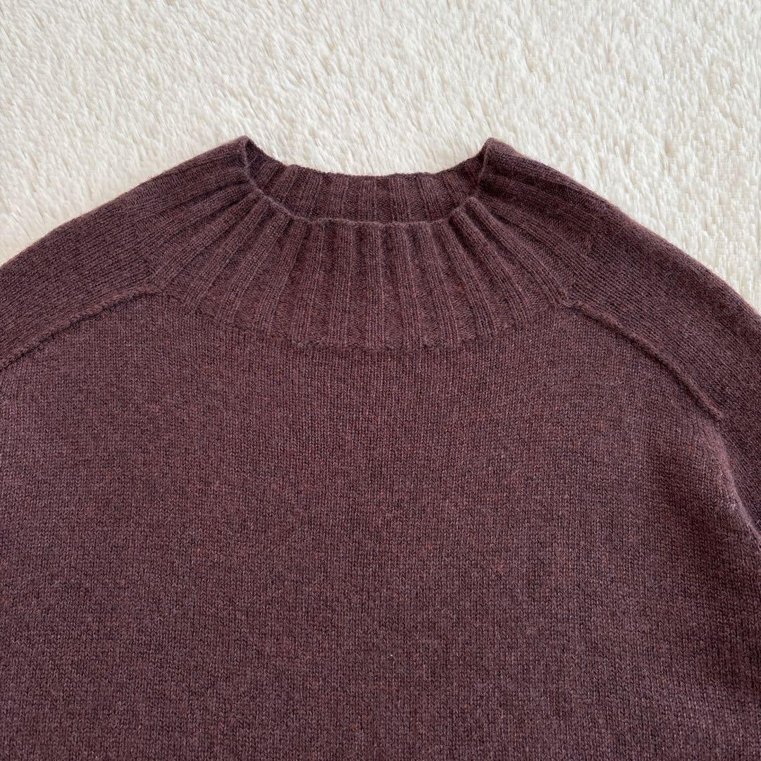 美品✨MARGARET HOWELL カシミヤ ウール　モックネック ニット