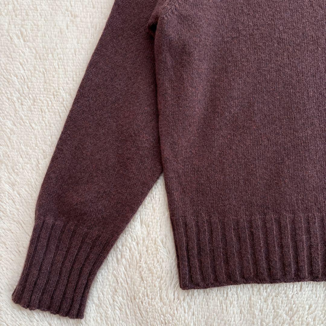 美品✨MARGARET HOWELL カシミヤ ウール　モックネック ニット