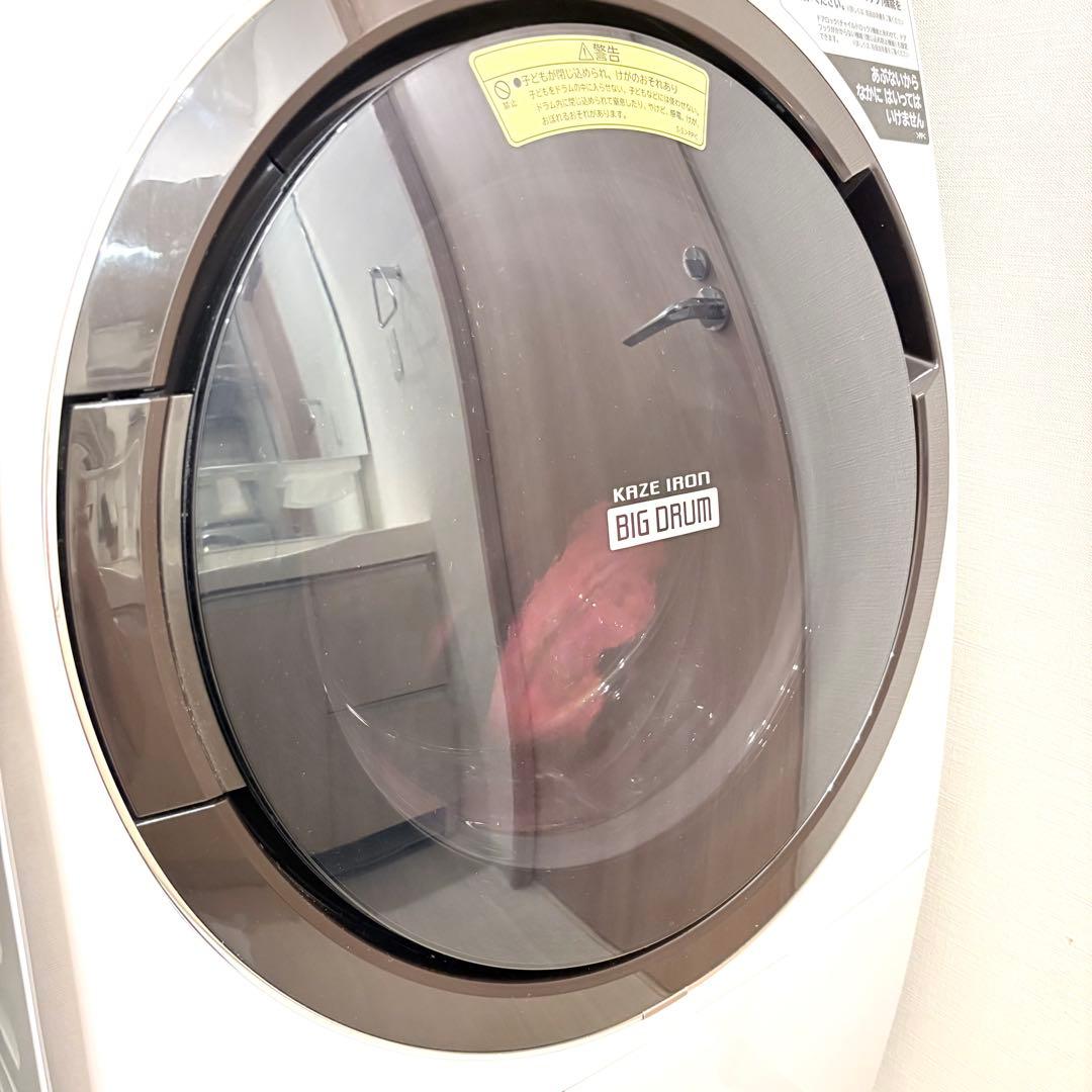 【1/20発送】HITACHI BD-SX110C ドラム式洗濯機 本体
