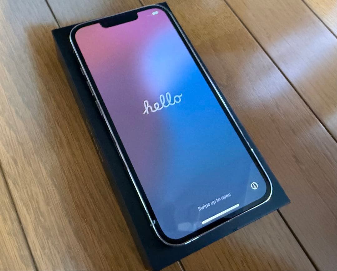 iPhone 13 Pro シルバー 256GB（本体・箱・未使用ケーブル）