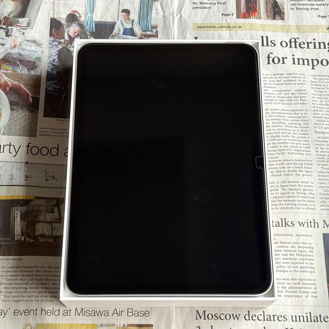 Apple iPad 第10世代 64GB 使用1ヶ月美品