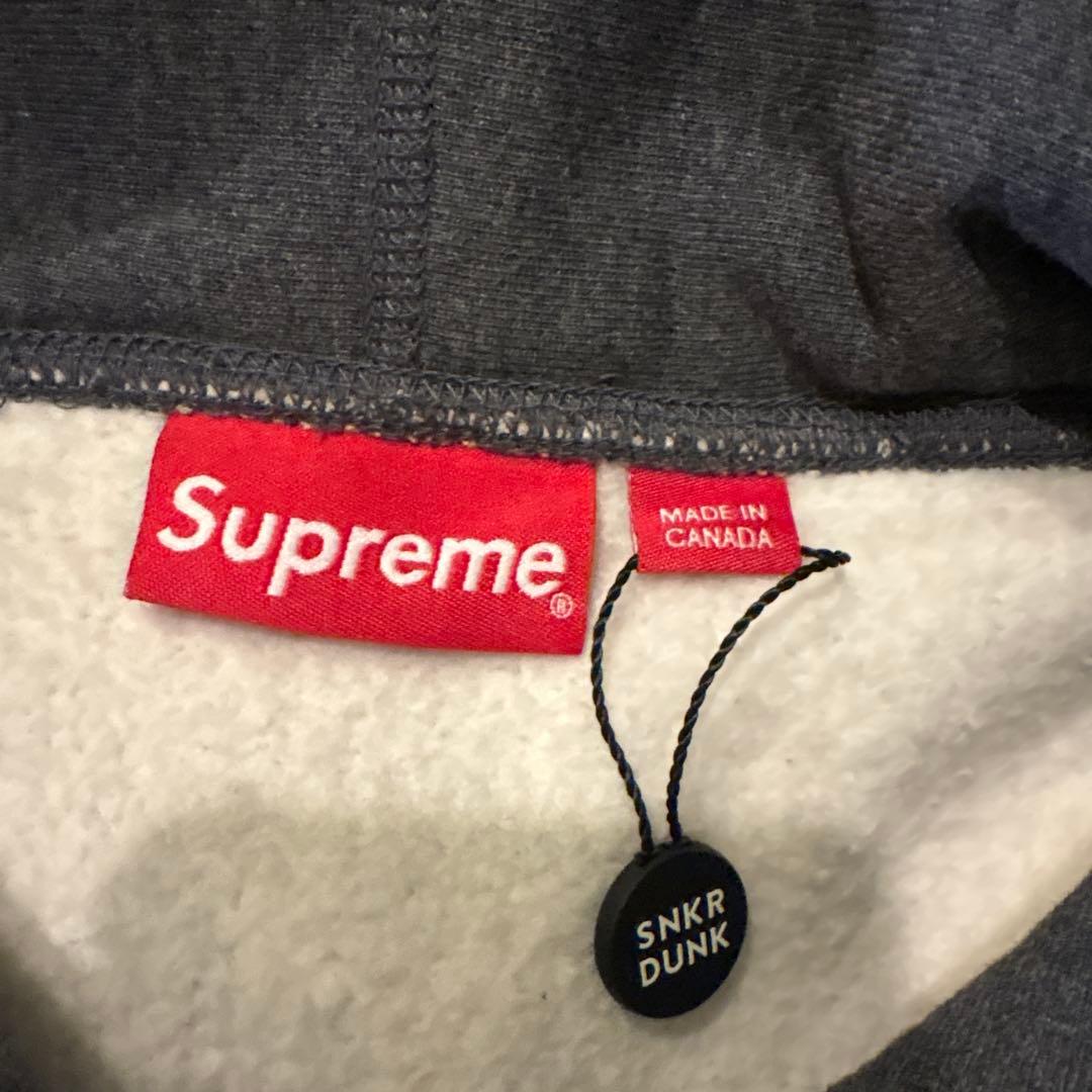 ⬛︎極美品⬛︎supreme⬛︎ボックスロゴ⬛︎パーカー⬛︎チャコールグレー⬛︎XL⬛︎シュプ