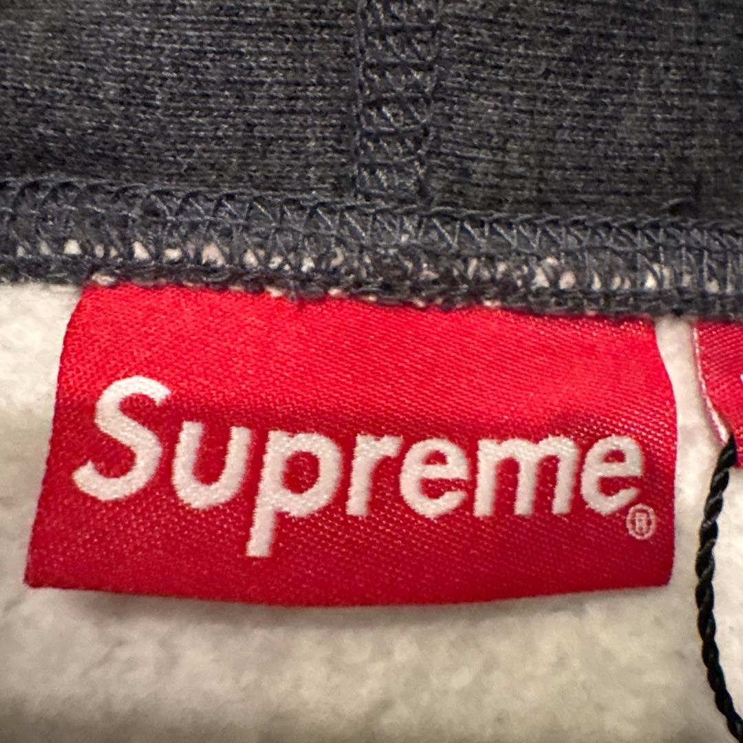 ⬛︎極美品⬛︎supreme⬛︎ボックスロゴ⬛︎パーカー⬛︎チャコールグレー⬛︎XL⬛︎シュプ