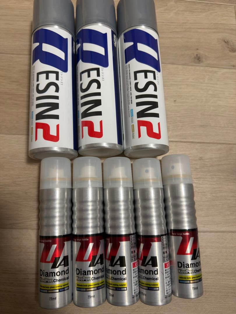 RESIN2 & Diamond ワックスセット　Keeper