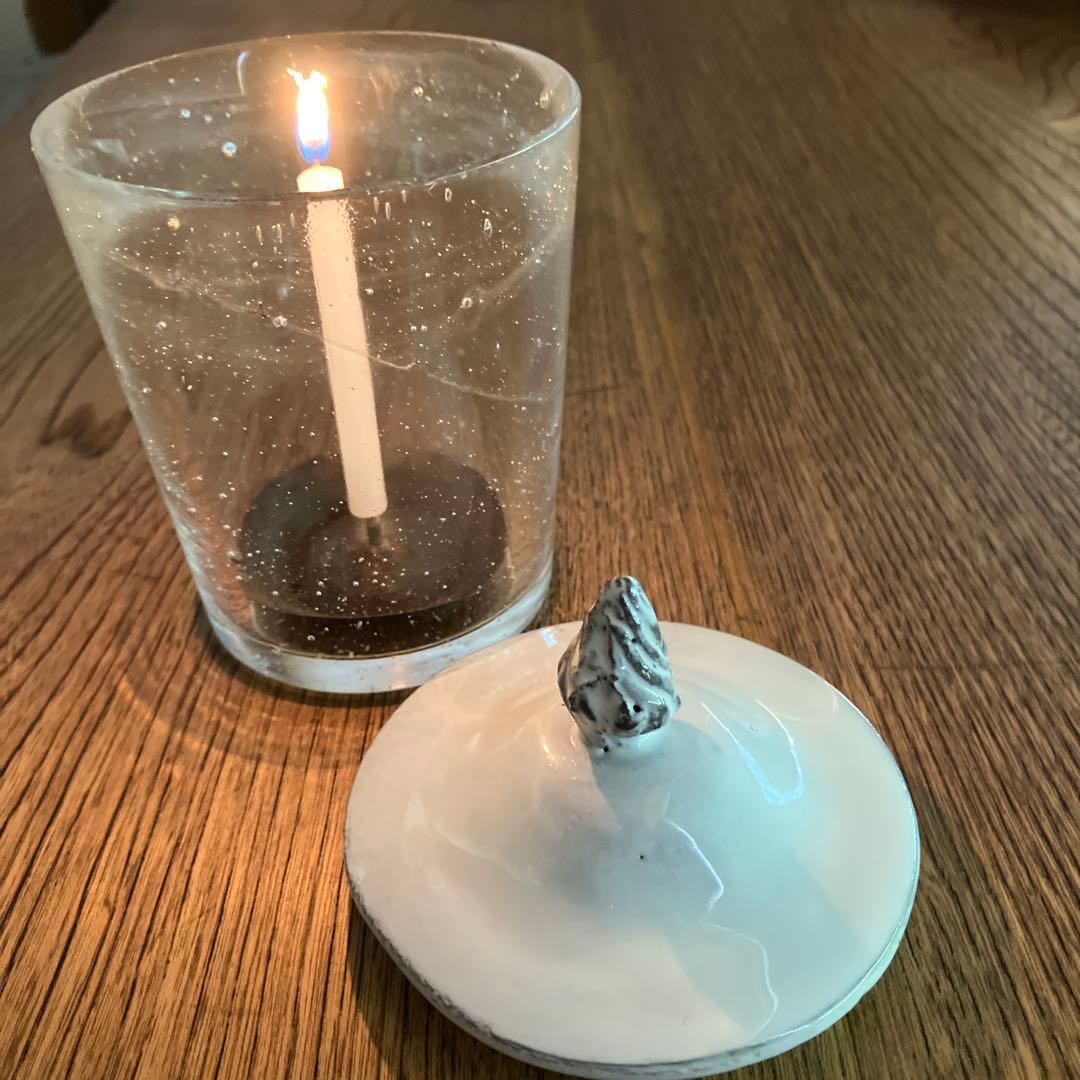 アスティエ・ド・ヴィラット　クーベルチュール　蕾とキャンドルグラス