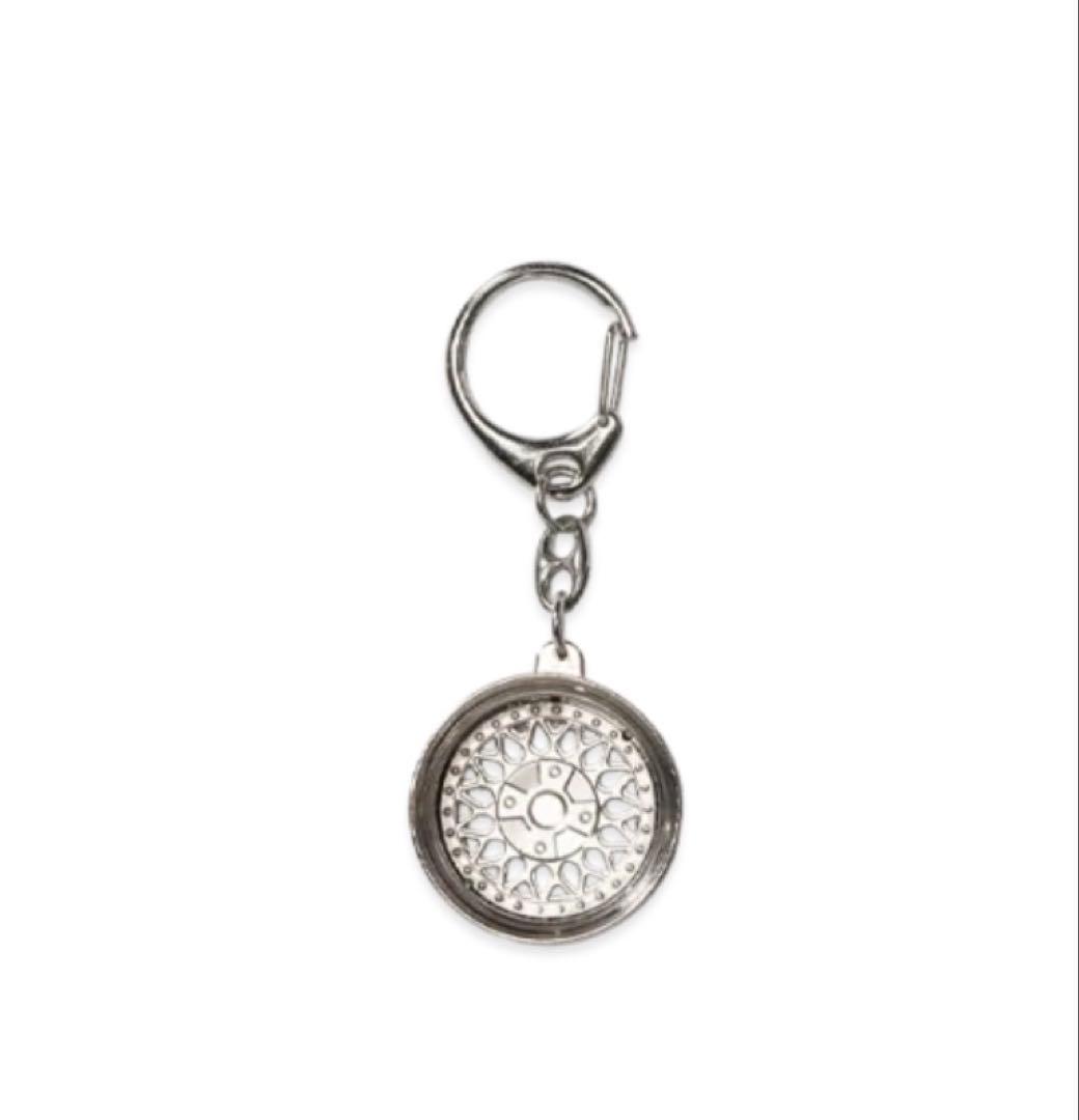 小物 Supreme x BBS RS Rim Keychain \"Silver\"
