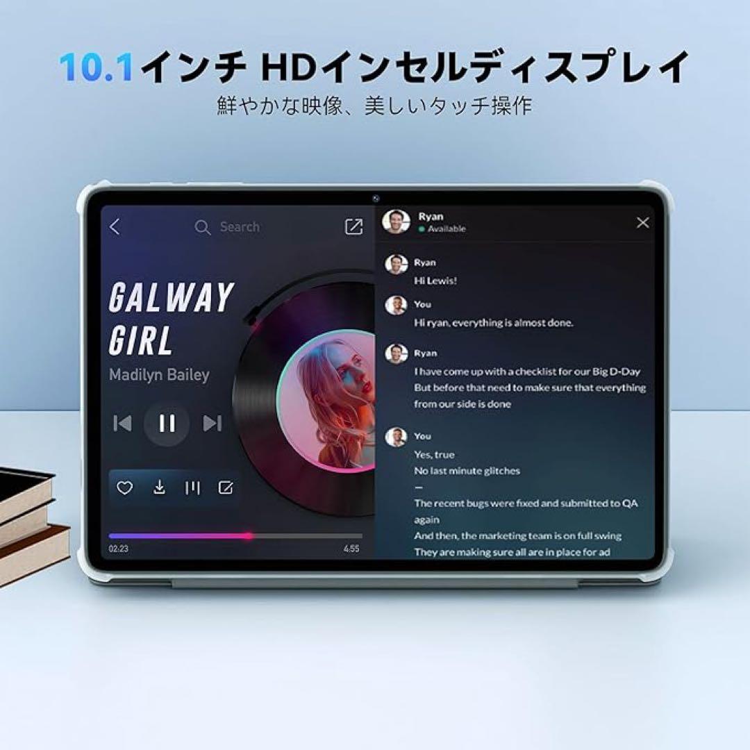 Android 16 タブレット10インチ 大画面　Bvlary X95