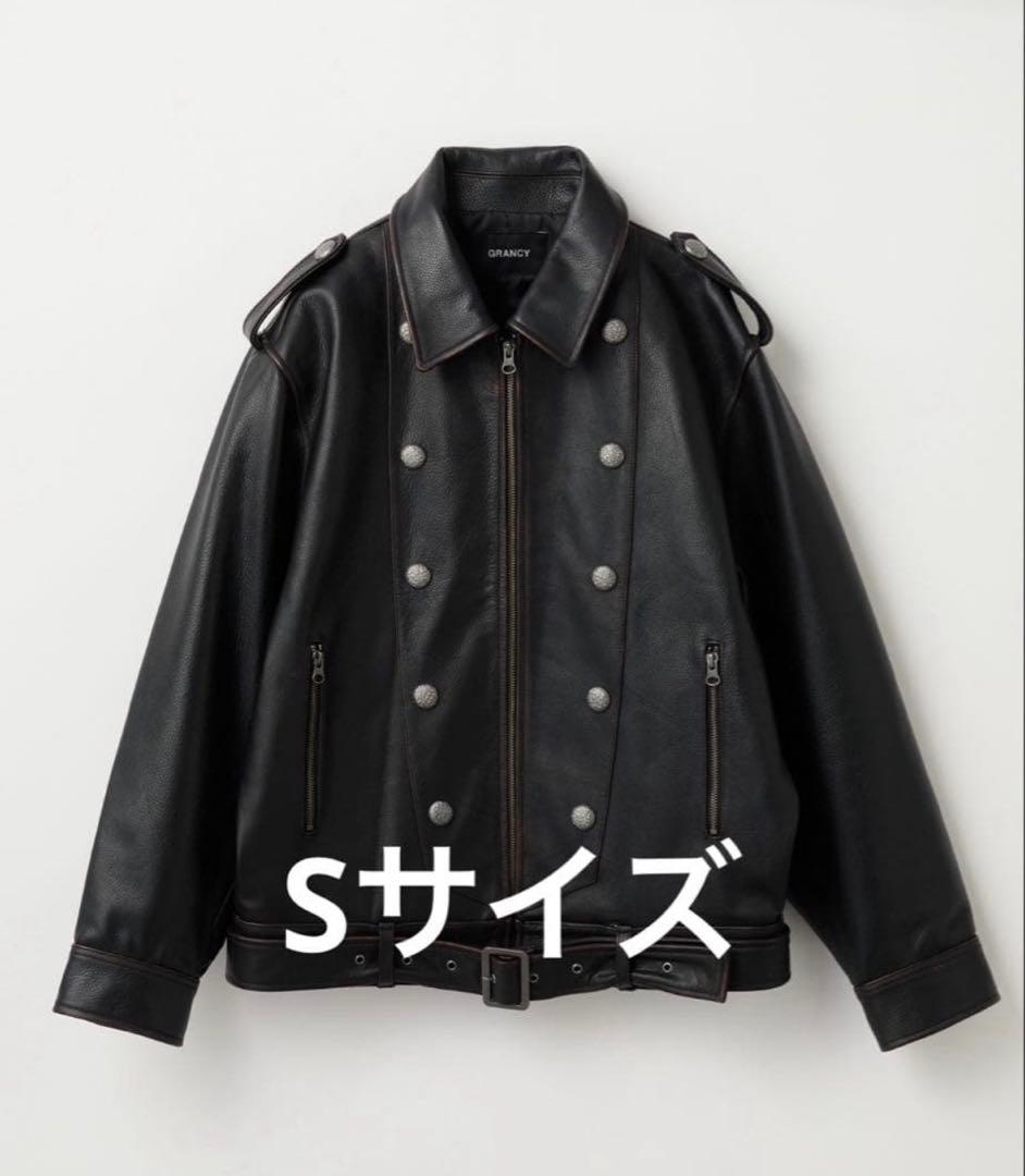 【GRANCY】ナポレオンレザーブルゾン Sサイズ