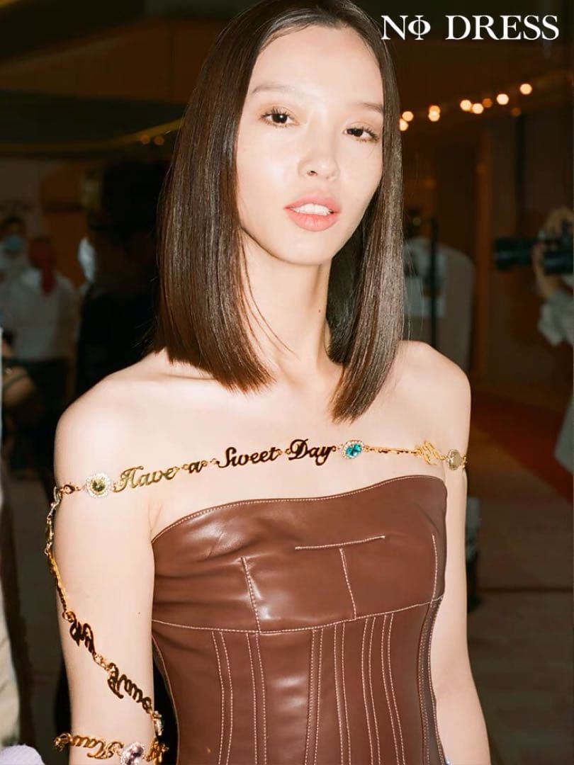 Nodress コルセット　トップス　茶色　ブラウン　Sサイズ　レア　新品