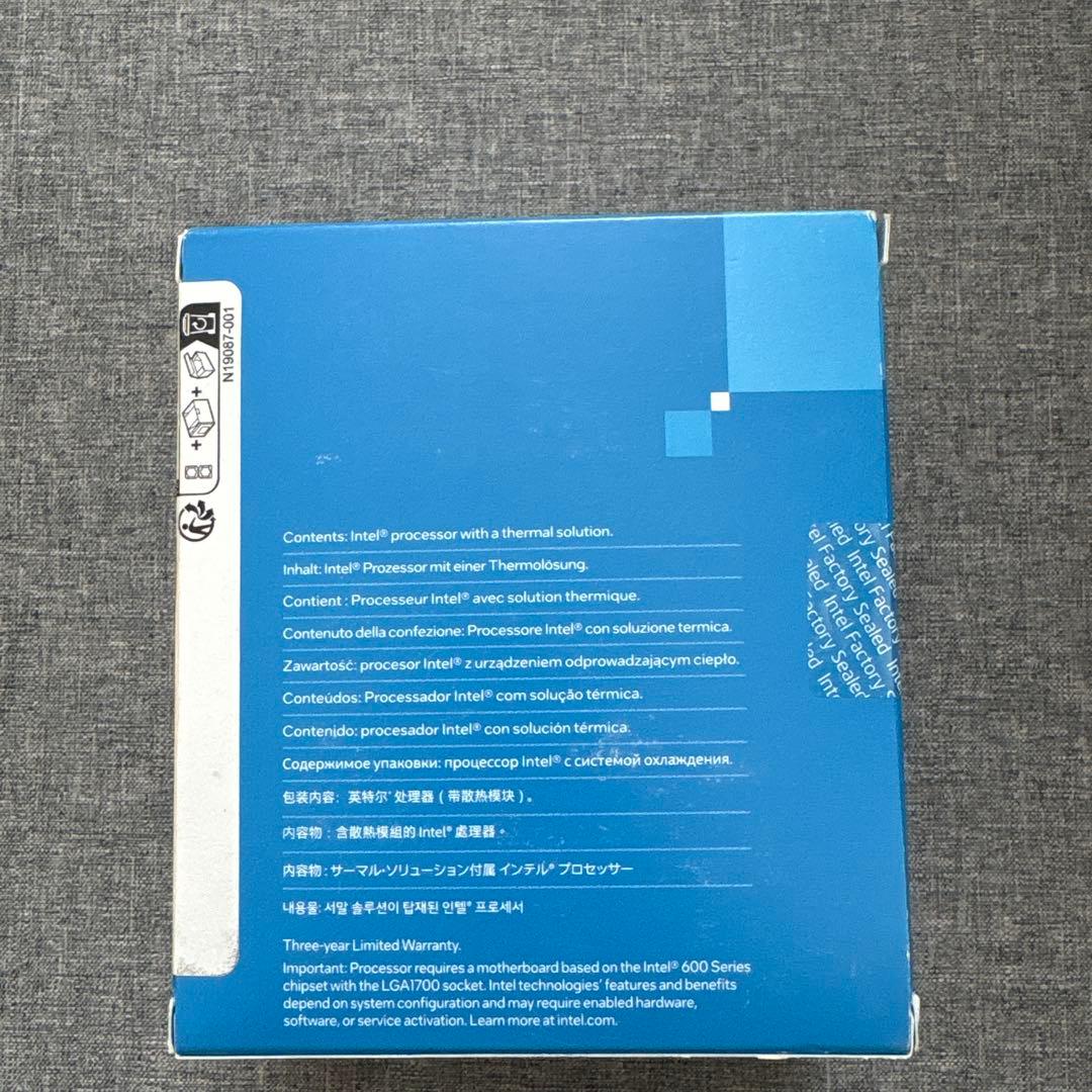 CPU Intel Core i5-12400F 12th Gen CPU