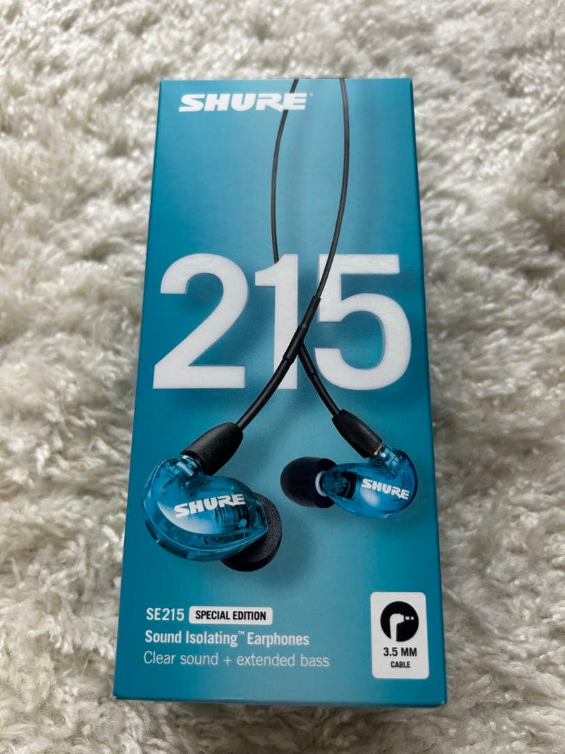 SHURE SE215 SPECIAL EDITION 有線イヤホン