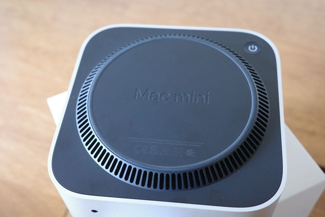 【美品】Mac mini M4 メモリ16GB ストレージ256GB