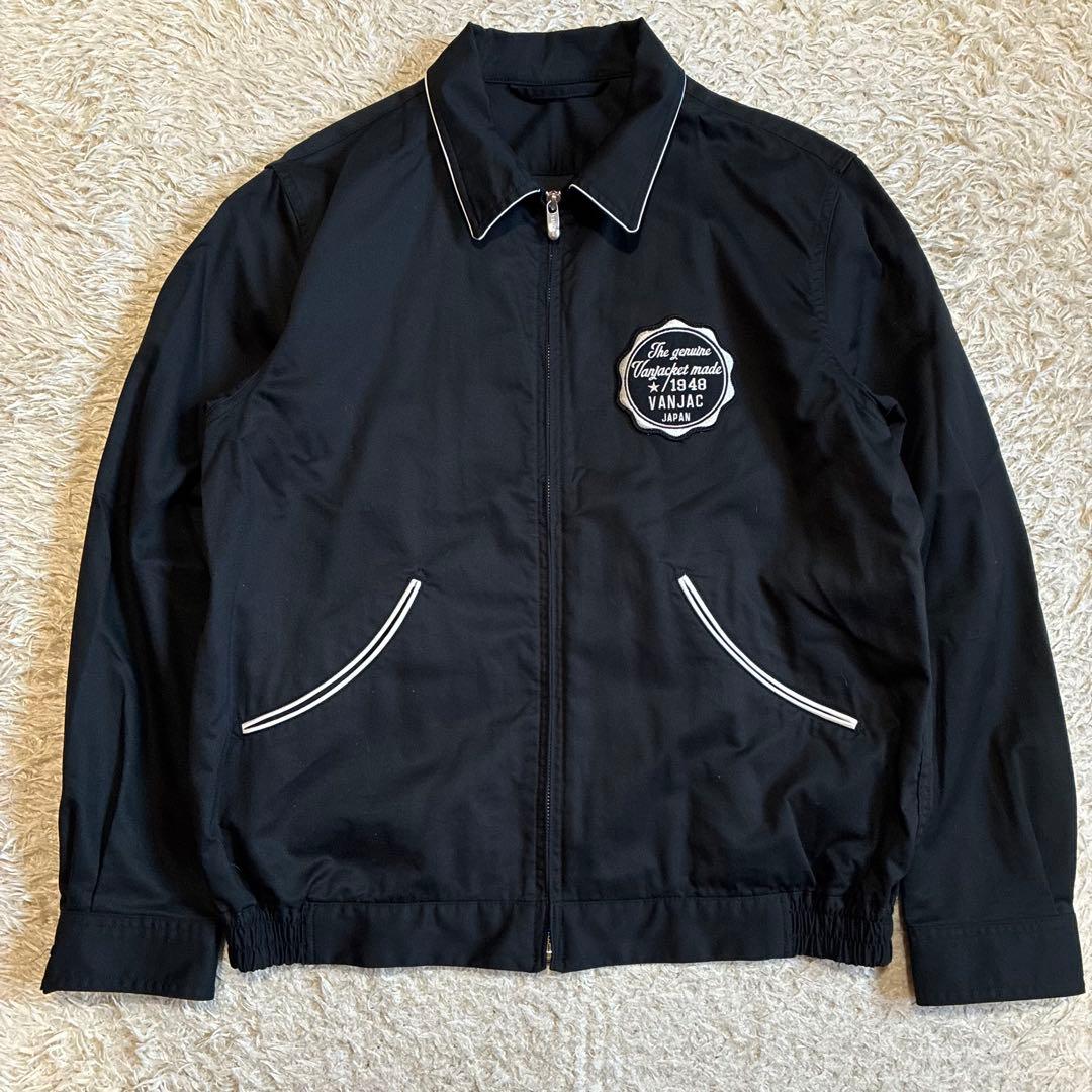 美品　VAN JAC ヴァンヂャケット ボーリングジャケット スイングトップ L