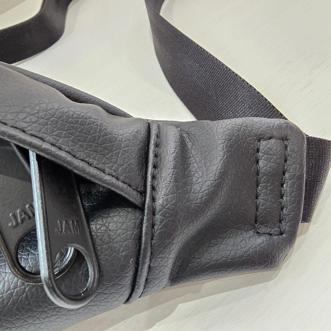 ジャムホームメイド　エシカルレザー シンプル ミニ ウエストポーチ