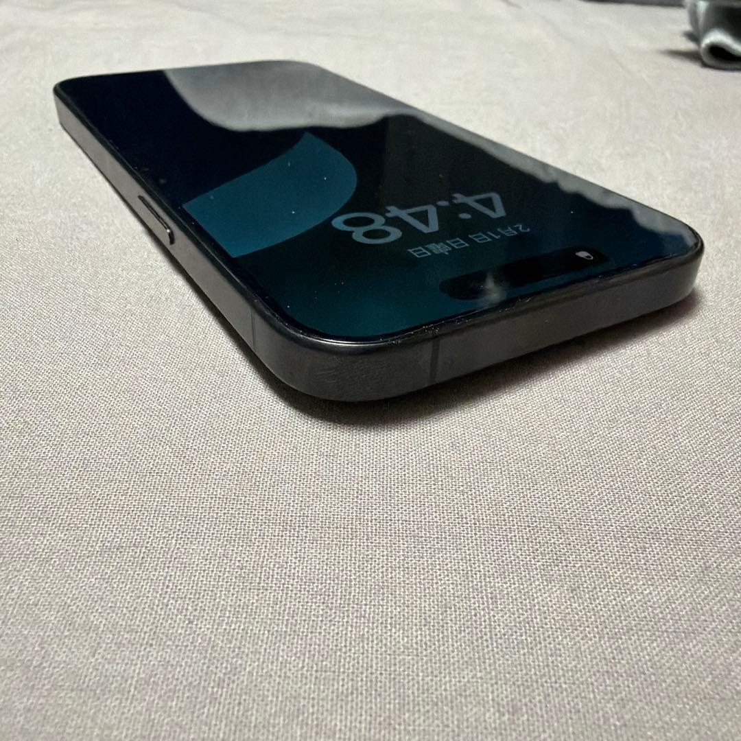 iPhone15 pro 128gb ブラックチタニウム