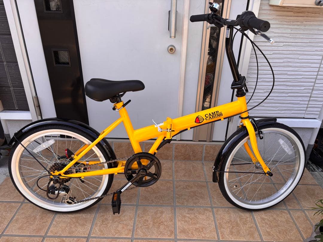 キャンプアンドキャビンズ⭐︎折り畳み自転車 20インチ