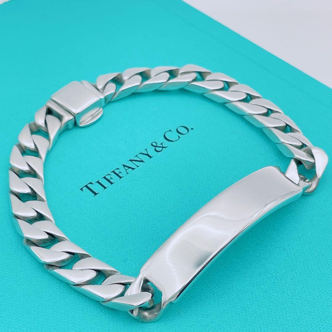 Tiffany & Co. ブレスレット　喜平　チェーン　ID プレート
