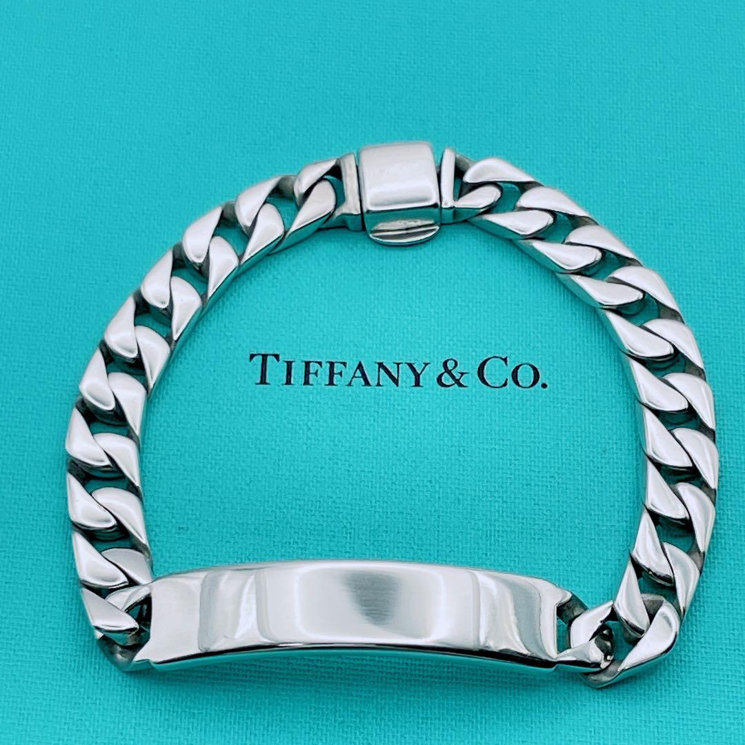 Tiffany & Co. ブレスレット　喜平　チェーン　ID プレート
