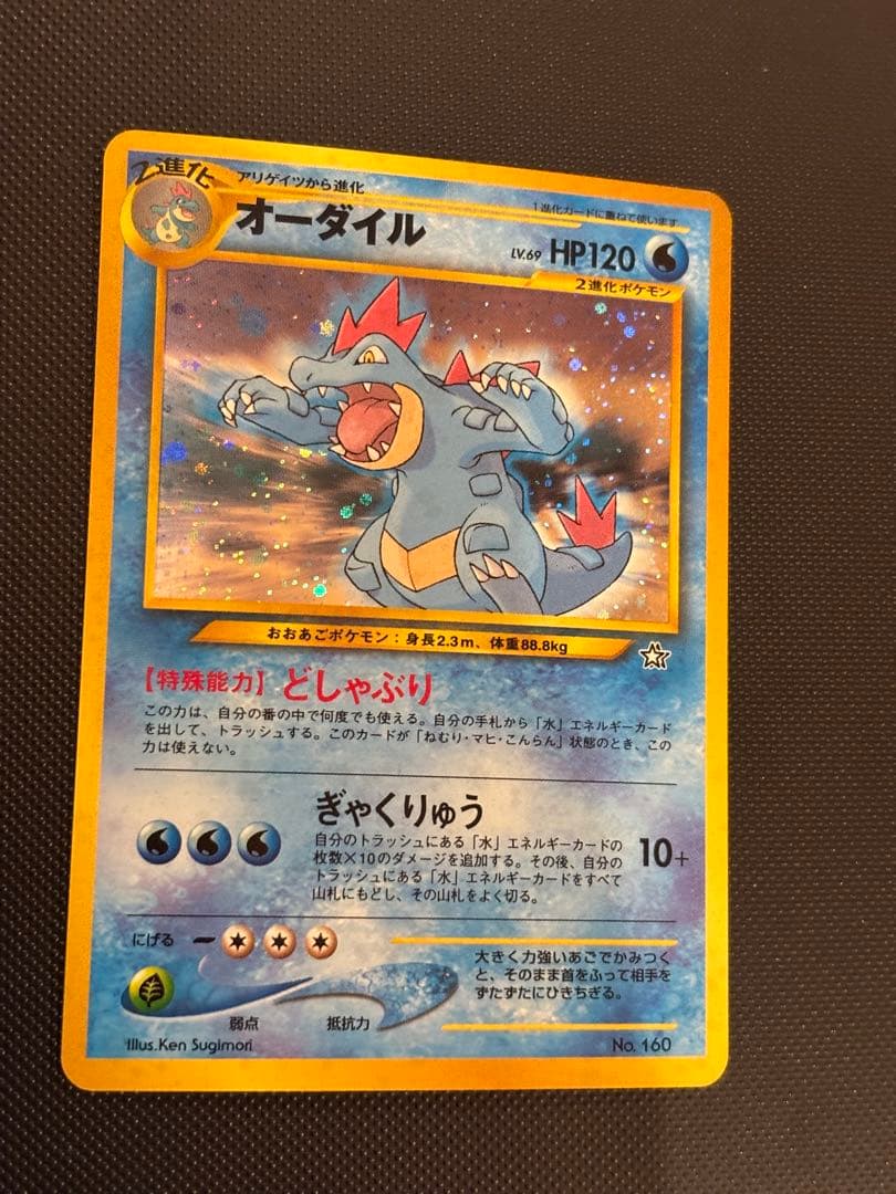 旧裏　ほぼ完美品　オーダイル　プレミアムファイル ★neo 金、銀、新世界へ