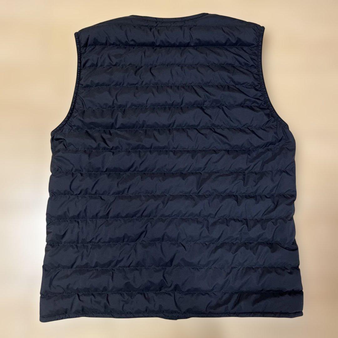 新品☆モンベル☆ スペリオダウン ラウンドネックベスト 黒 M 送料込み