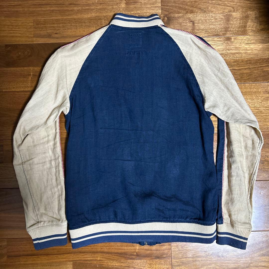 RUDE GALLERY スカジャン スーベニアジャケット リネン M