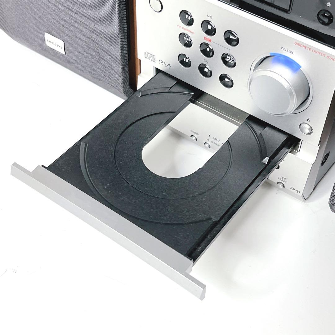 【極美品・動作品】 ONKYO FR-B7 D-B7 ミニコンポ CD MD