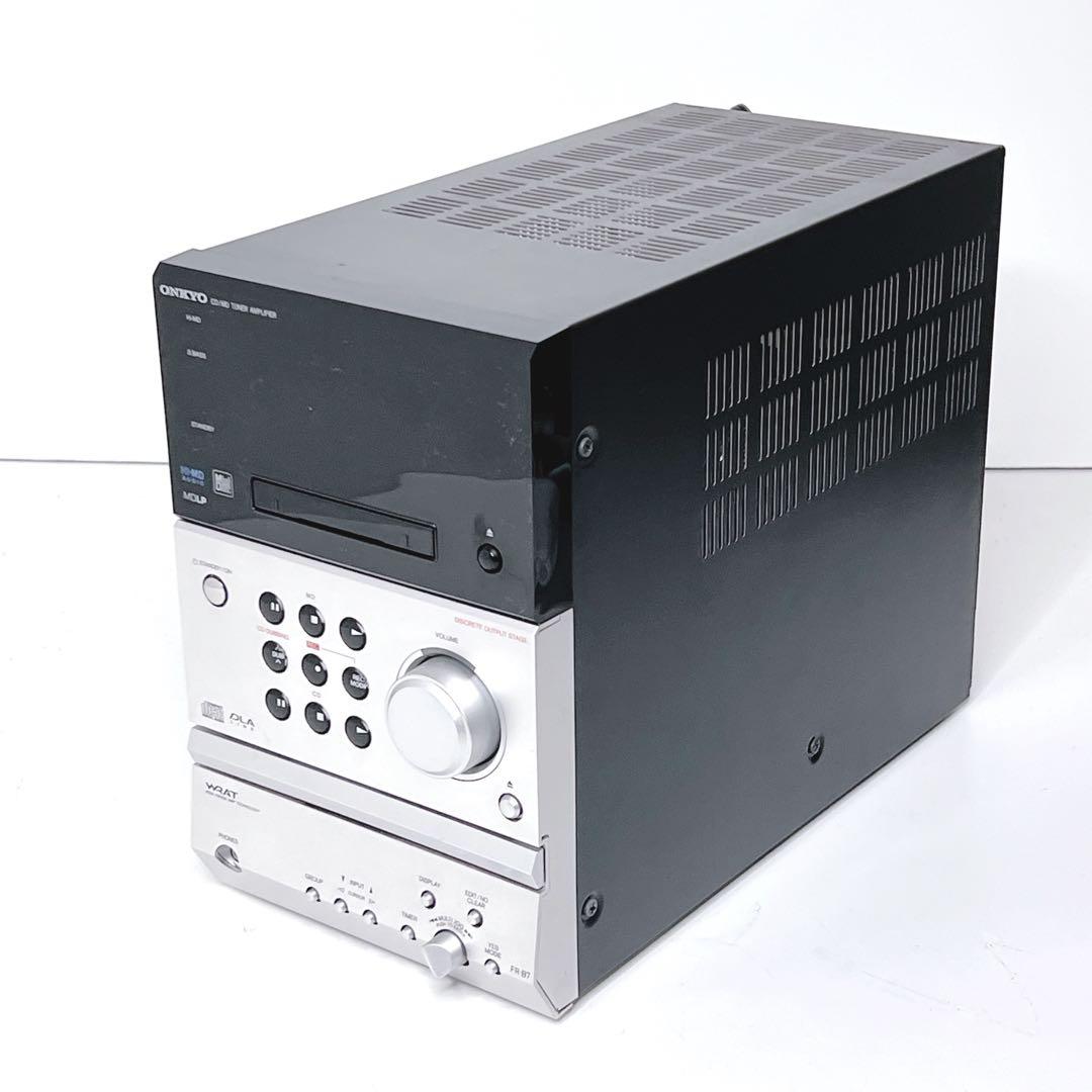 【極美品・動作品】 ONKYO FR-B7 D-B7 ミニコンポ CD MD