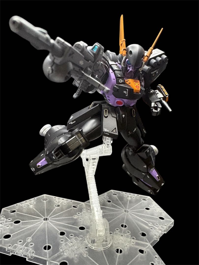 RE1/100 デナンゲー 黒の部隊仕様 全塗装完成品