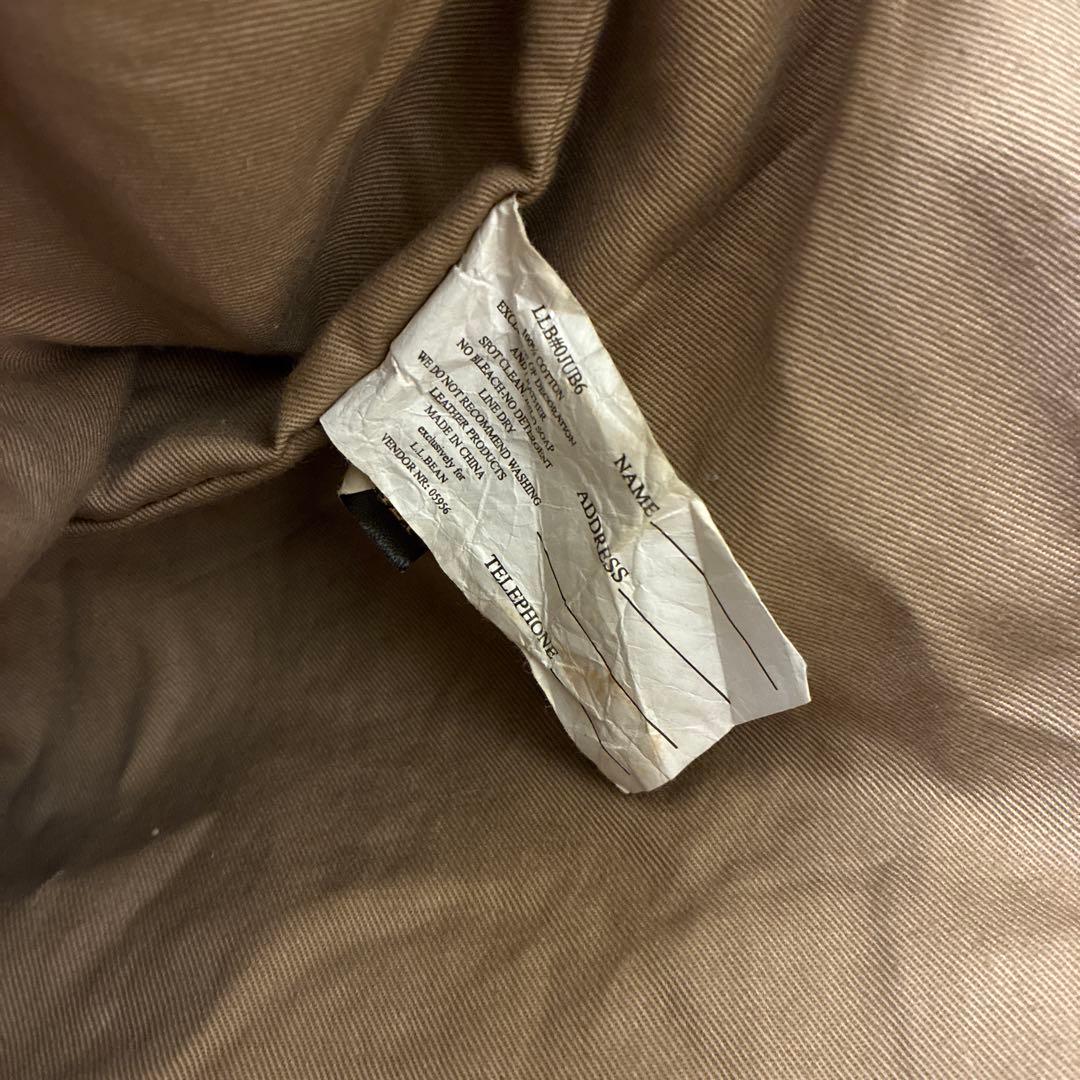 入手困難 L.L.Bean トートバッグ 犬柄 刺繍 大容量