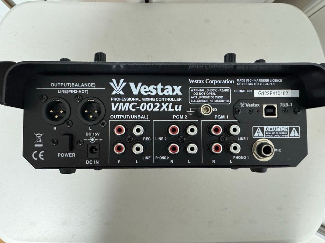 VESTAX ベスタクス　VMC-002XLu TUB DJミキサー