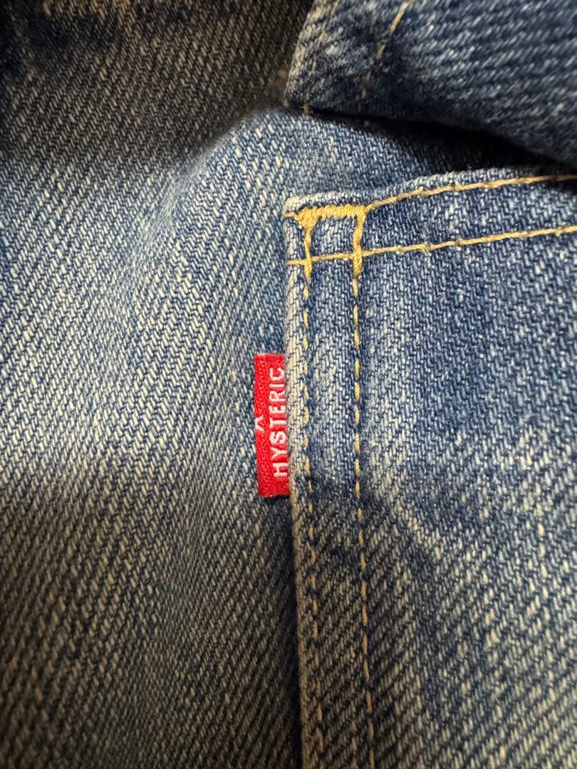 HYSTERIC GLAMOUR 23SS ブッシュデニムパンツ