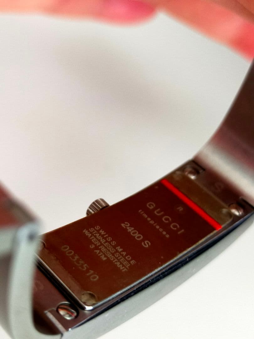 GUCCI 2400 S ステンレススチール 時計