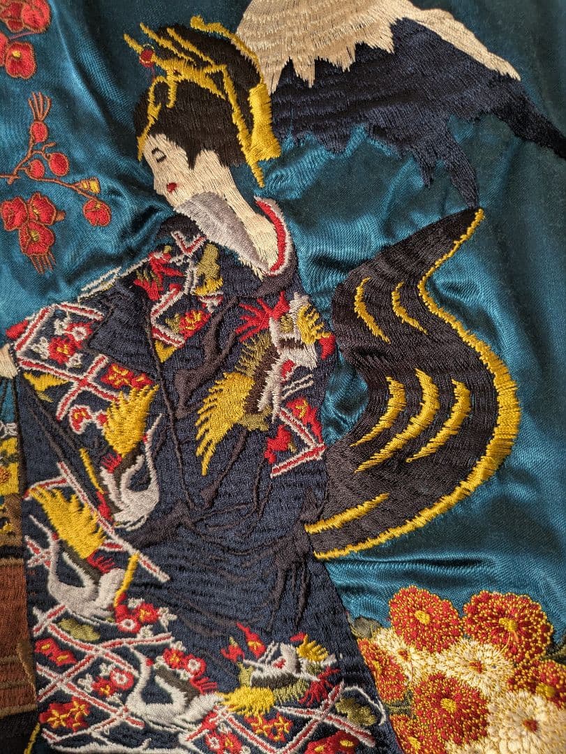 yoshi！HOUSTON リバーシブルスカジャンフリーサイズ