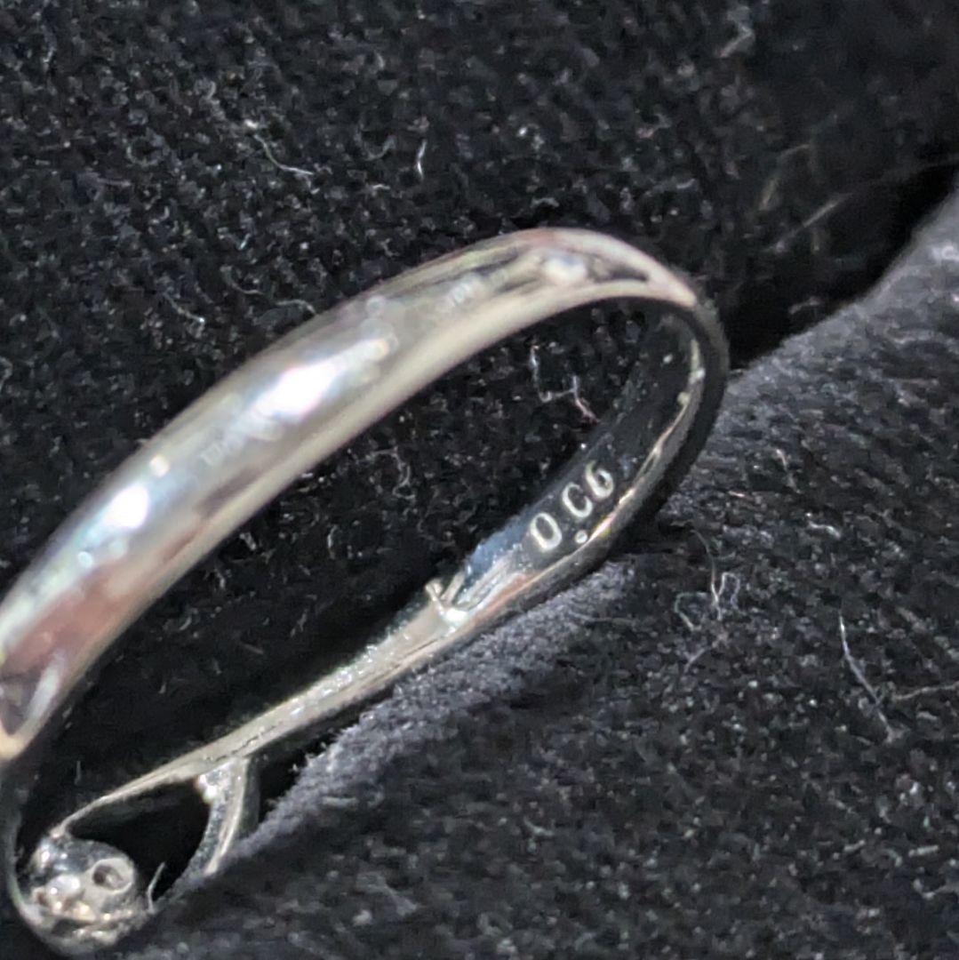 v*o様 ダイヤモンド0.06ct 天然ピンクダイヤモンド0.01ct pt90