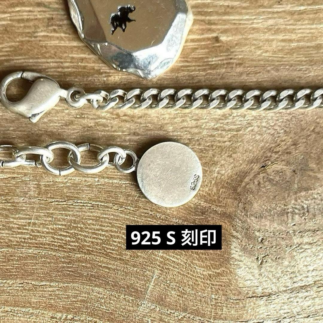 HUNTING WORLD タタキ ワンポイント SILVER ネックレス