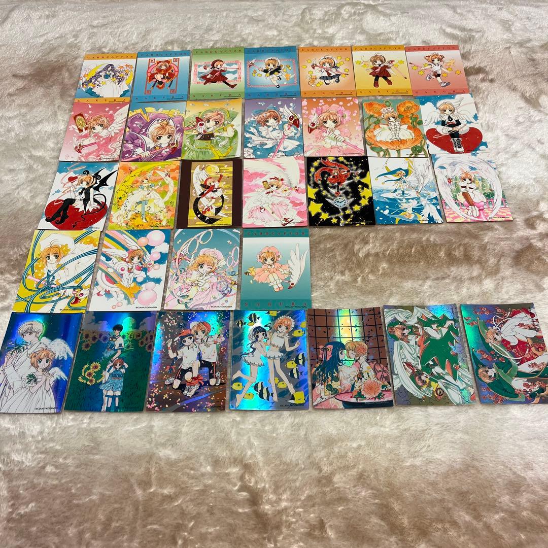 希少❣️カードキャプターさくらクローカード編 トレーディングカード32枚セット